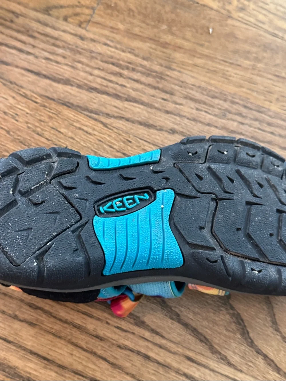 Keen Kids Rainbow Tie-Dye Sport Sandals - water shoe
